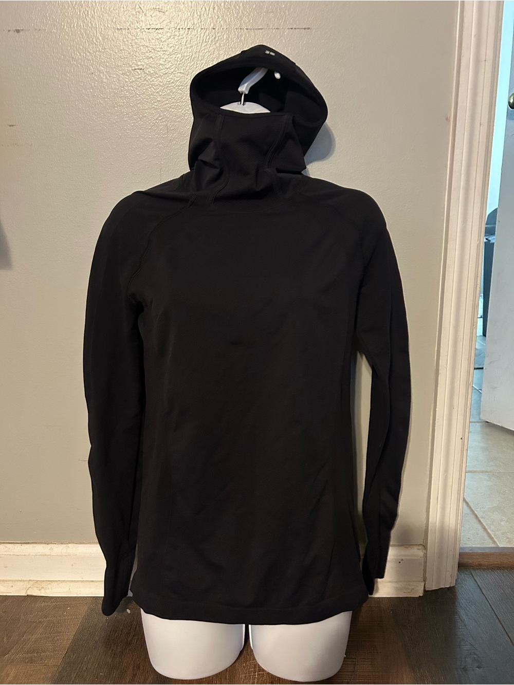 Sweaty Betty Black Active Top with Hood